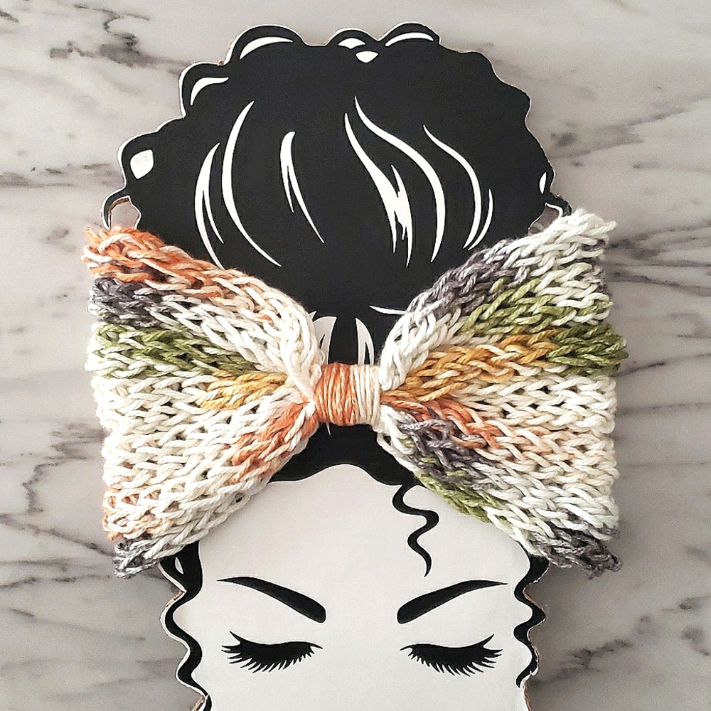 Handmade Knit Turban Headband